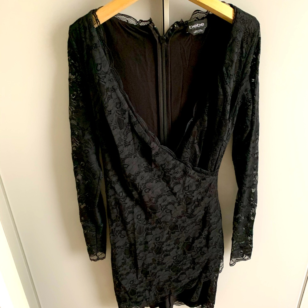 Low cut Bebe dress